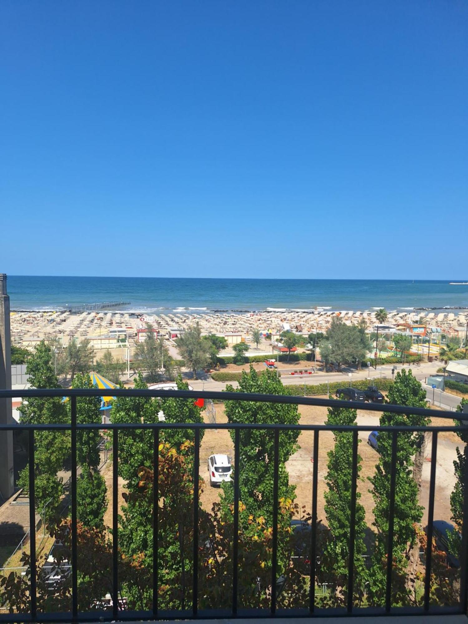 Hotel De La Plage Rimini Exteriör bild