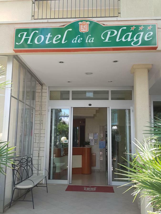 Hotel De La Plage Rimini Exteriör bild